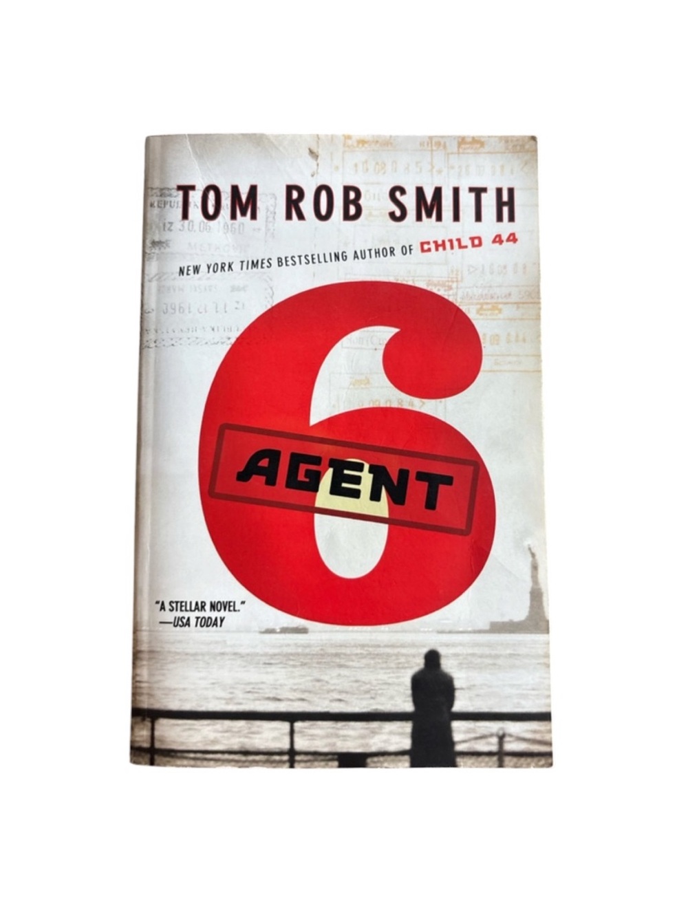 3/$20 Agent 6 Novel By Tom Rob Smith - Book